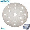 круг абразивный P 080 152мм 15 отверстий TRI PRO KOVAX