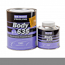 грунт 5+1 серый акриловый PROLINE 635 с отвердителем BODY (0,8л+0,16л)