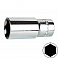 головка 1/4" удлиненная 12мм 6-гранная AMPRO