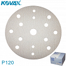 круг абразивный P 120 152мм 15 отверстий TRI PRO KOVAX